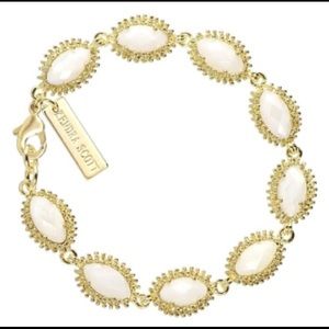 Kendra Scott Jana Bracelet in White Pearl